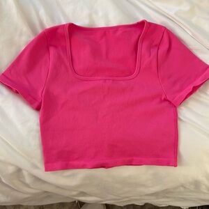 QQQ workout top - pink